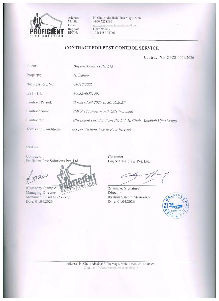 Pest Control Certification